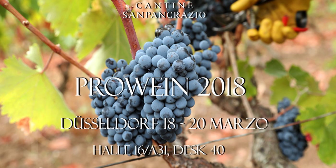 I nostri vini a ProWein 2018